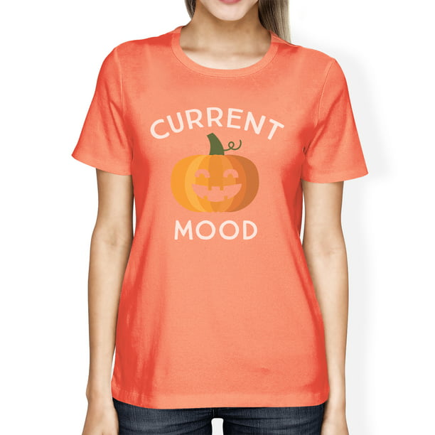 Details about   Pumpkin Current Mood Womens Peach Shirt